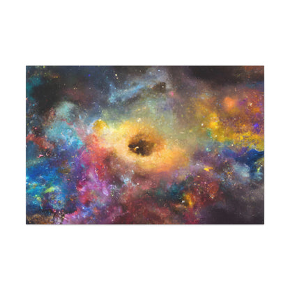 "Revel in Astral Vibrance" - Canvas