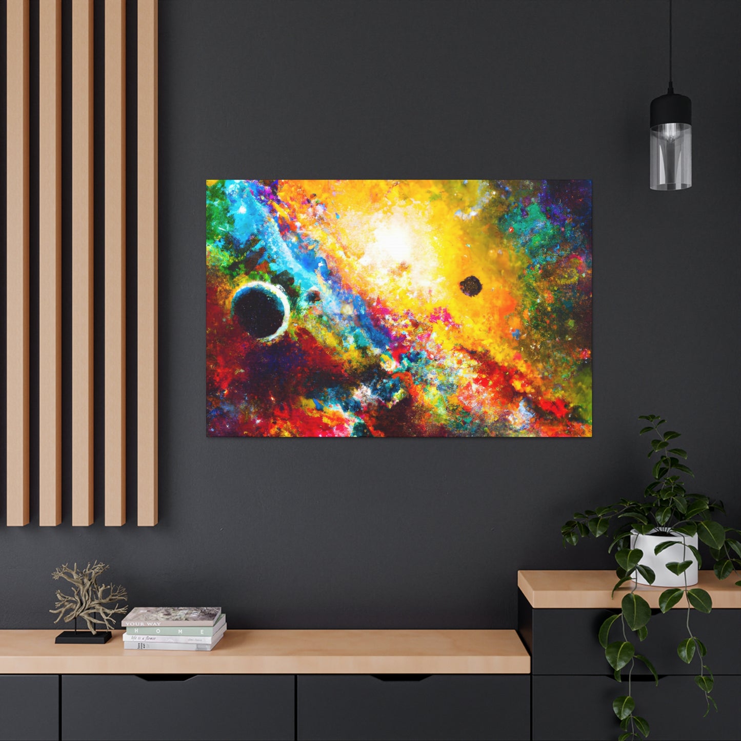 Cosmic Celestial Mystery. - Canvas