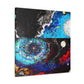 Celestial Dreamscape Portrait - Canvas