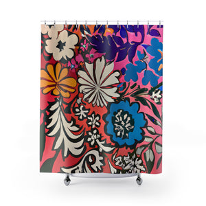 Boho Floral Nature Shower Curtain - Shower Curtain