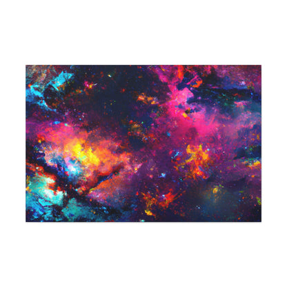 "Cosmic Whirlpool Dreamscape" - Canvas