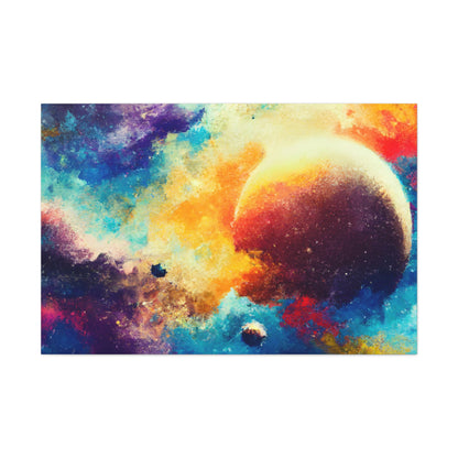 "Interstellar Exploration Dreamscape" - Canvas