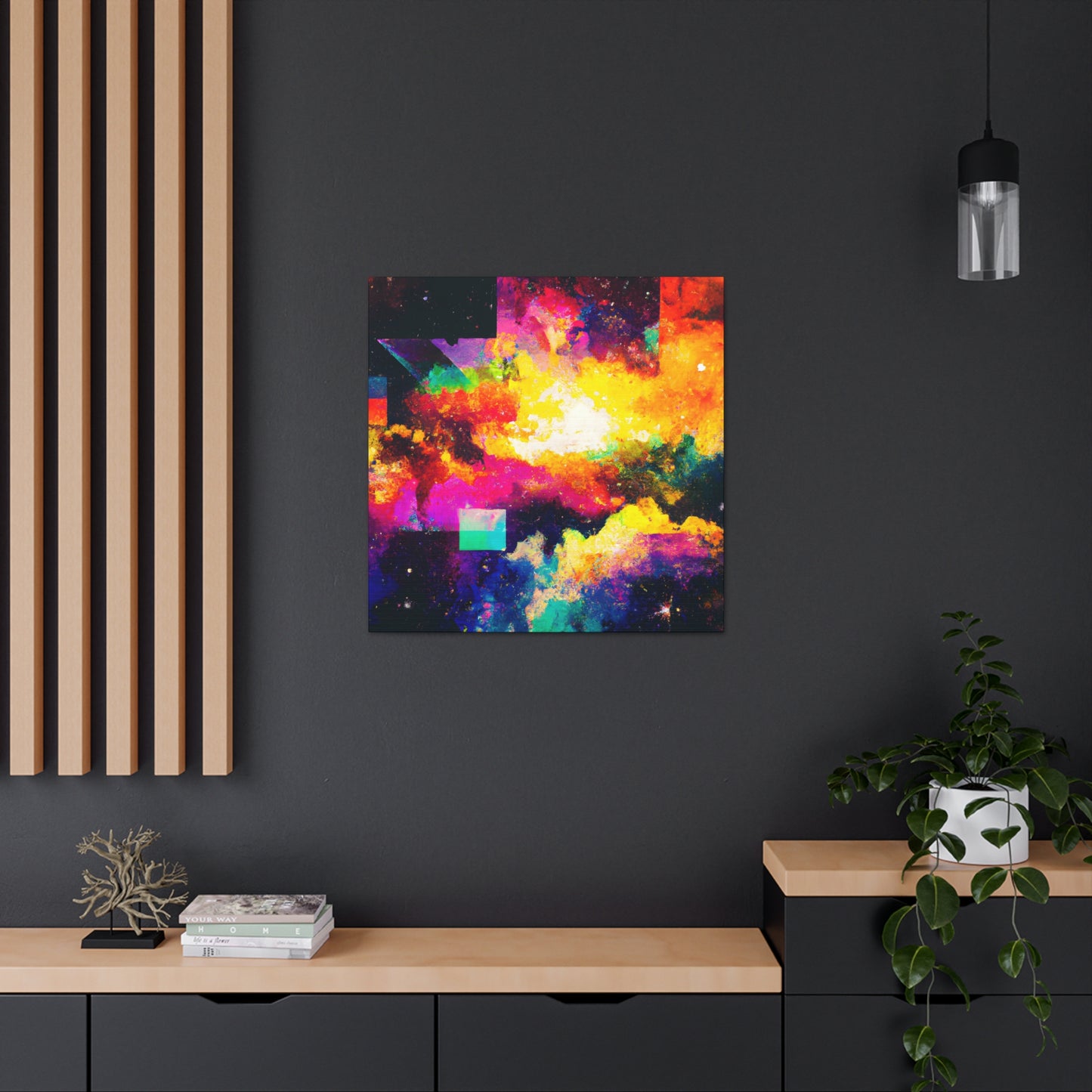 Cosmic Ethereal Expression - Canvas