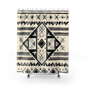 "Aztec Dream Boho Shower Curtain" - Shower Curtain