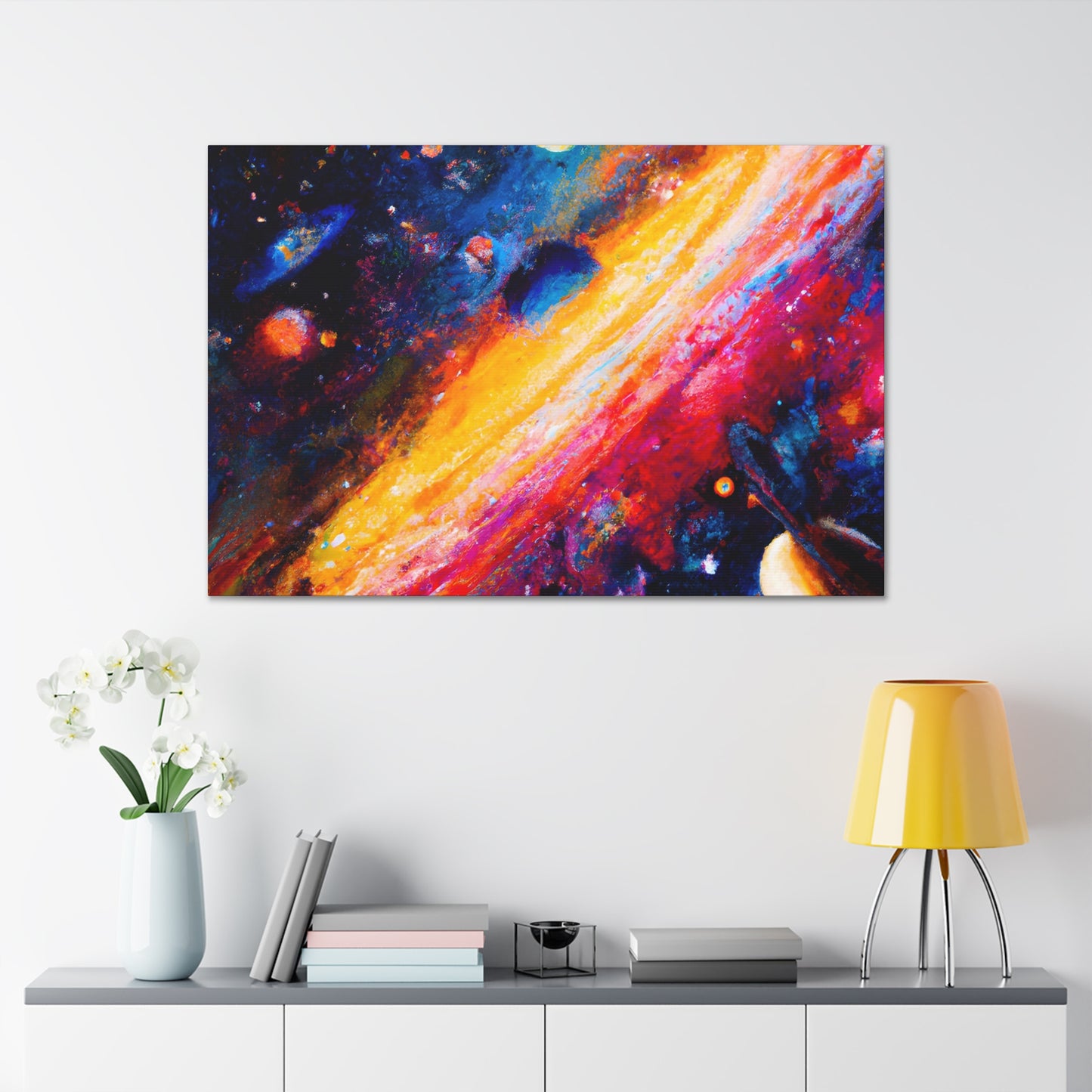 Cosmic Splendor Vision. - Canvas