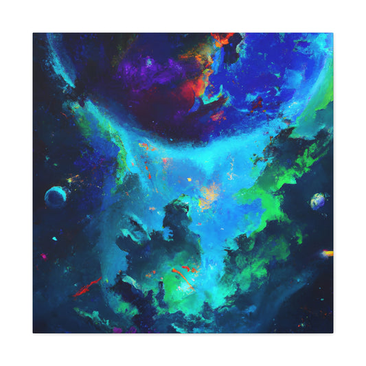 Cosmic Radiance Nebula - Canvas