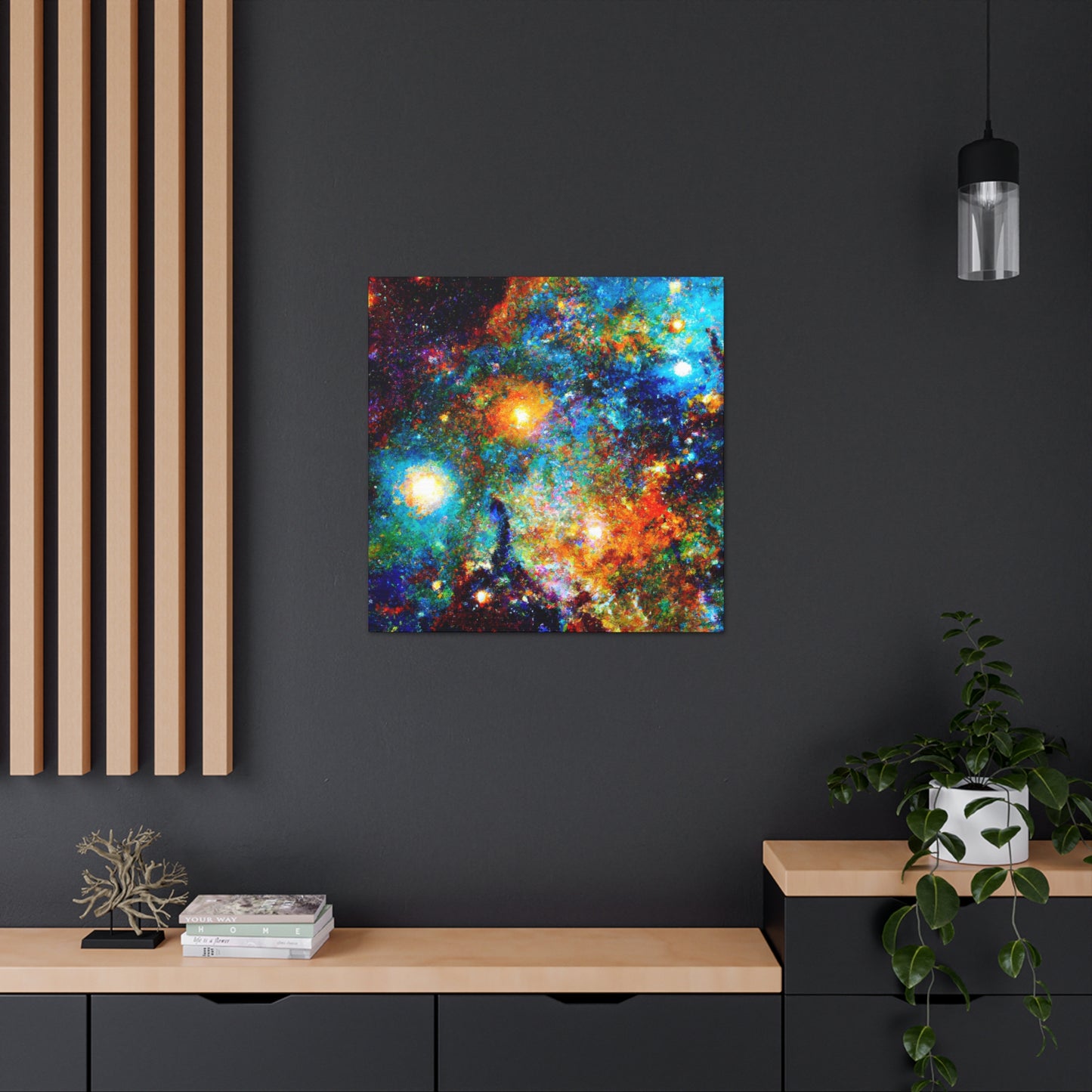 Mystic Stellar Maze - Canvas