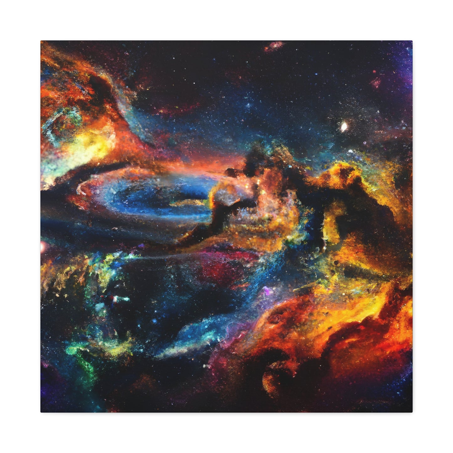 Mysterious Cosmic Voyage - Canvas