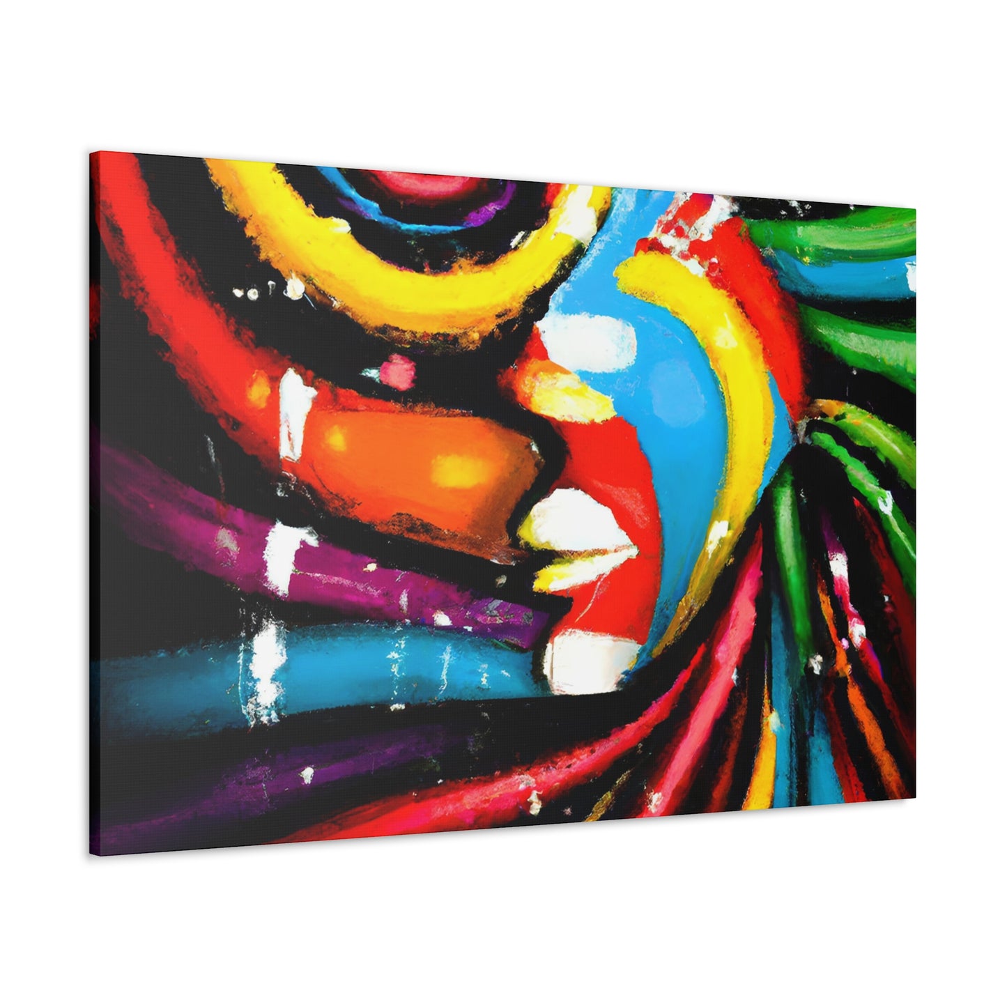 Cosmic Stargazer. - Canvas