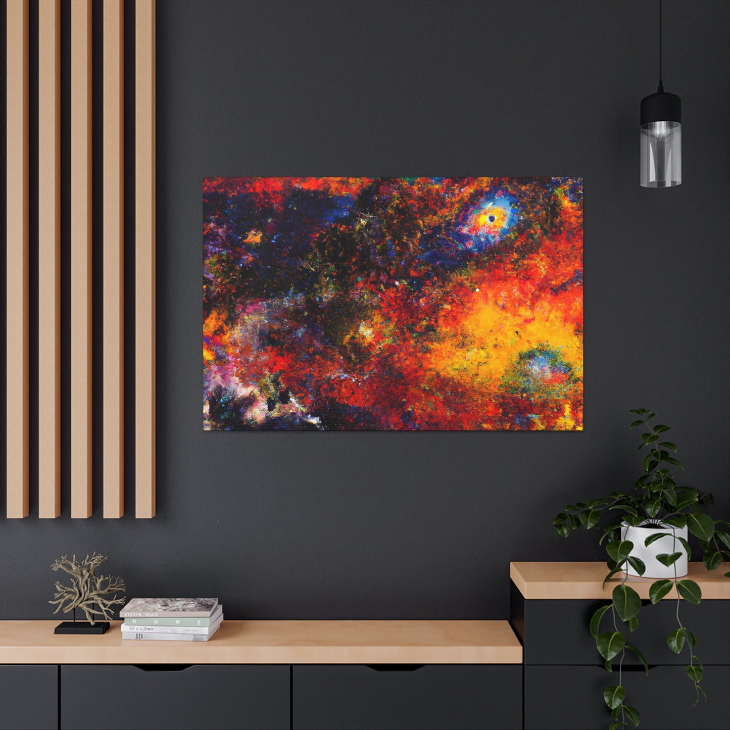 "Galactic Mystery Portal" - Canvas