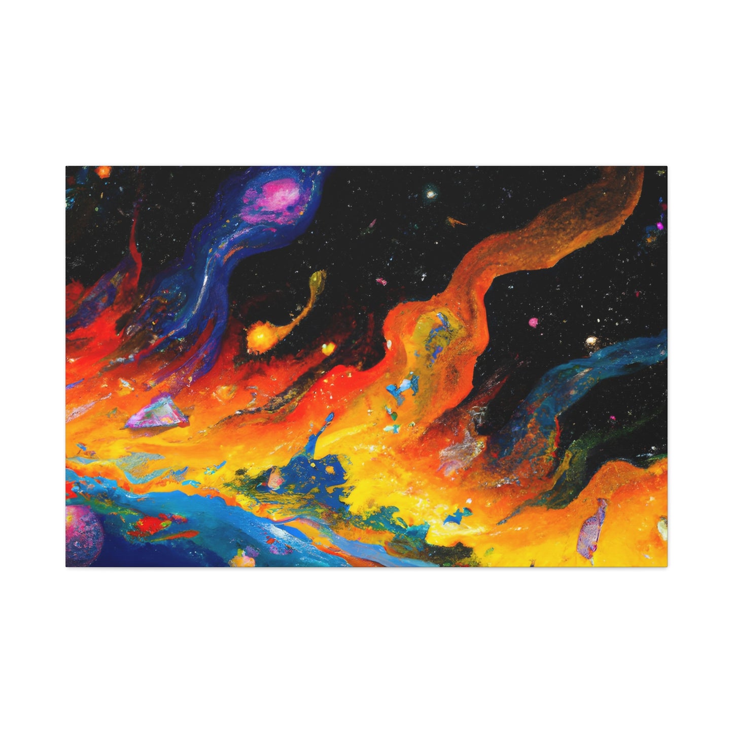 "Vast Celestial Dreamscapes" - Canvas