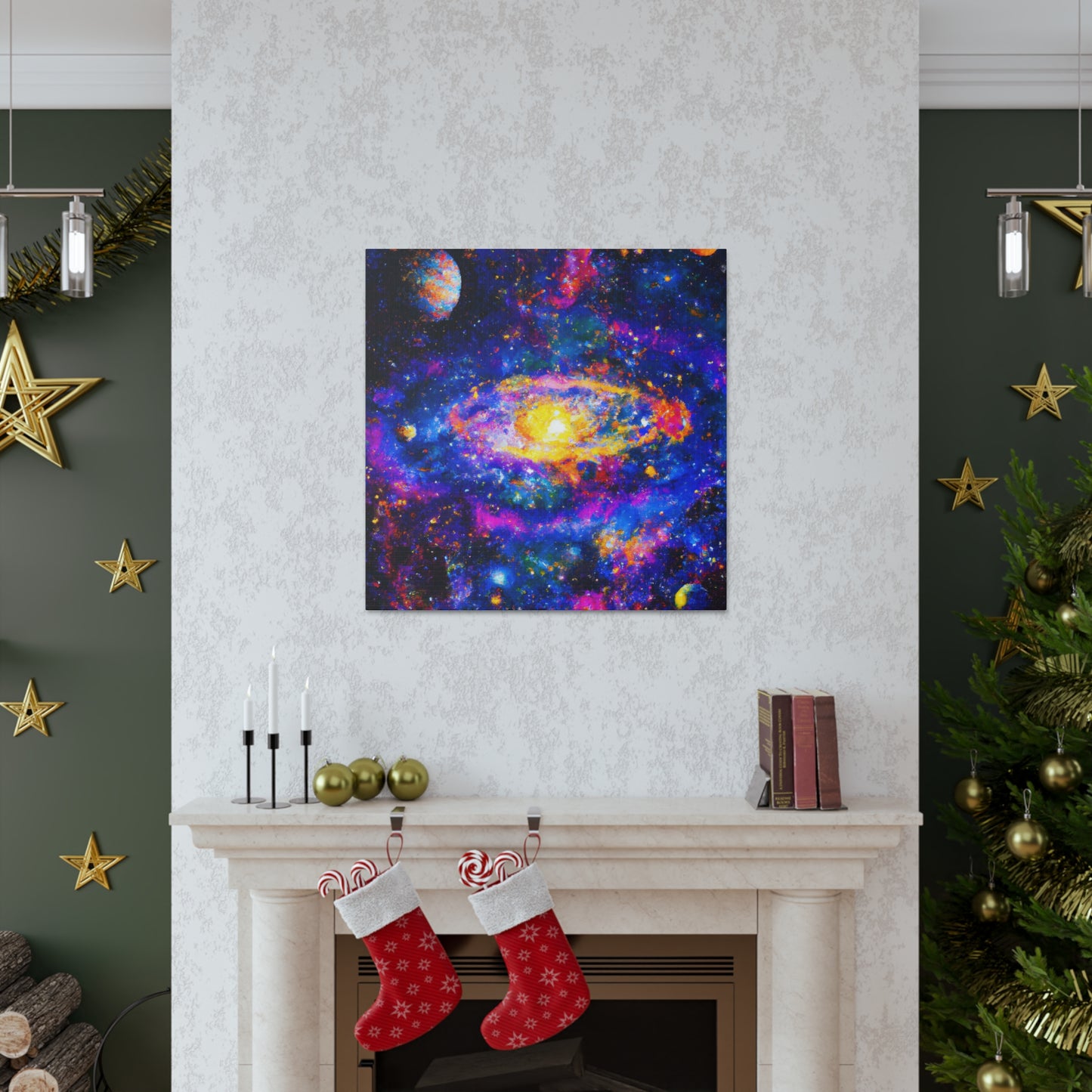 Cosmic Expressionist Visions - Canvas