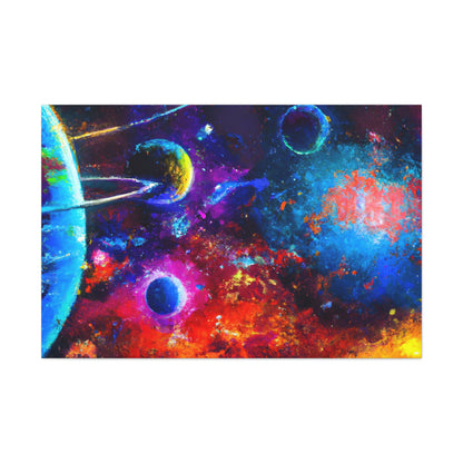 "Night Cosmic Anomaly" - Canvas