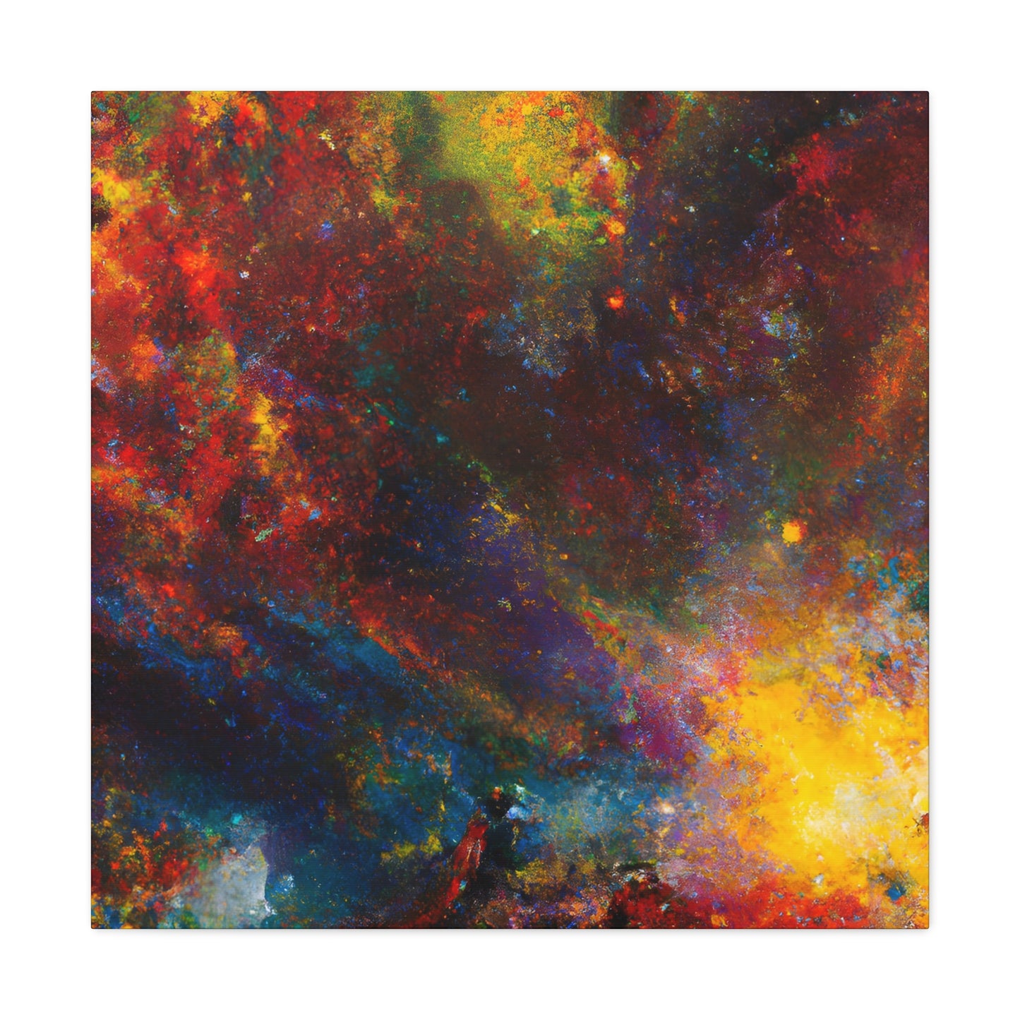 "Cosmic Expressionistic Mystery" - Canvas