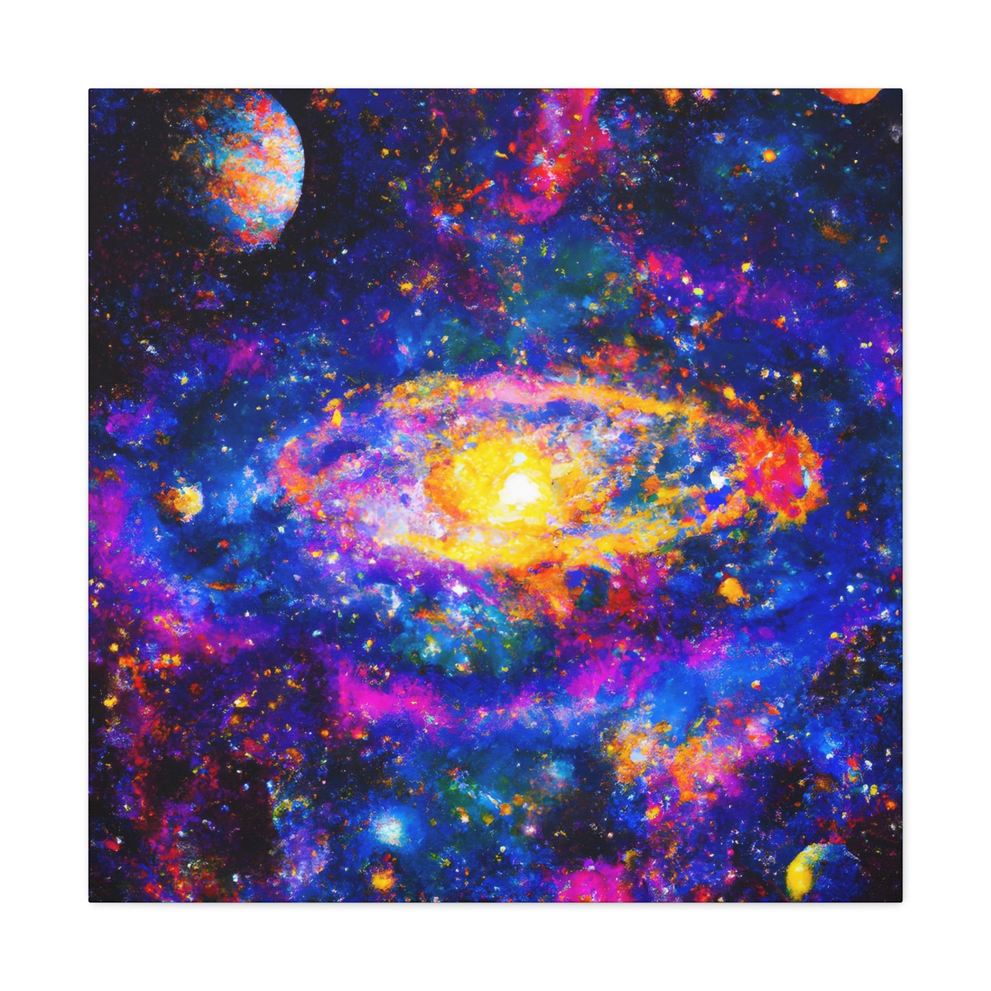 Cosmic Expressionist Visions - Canvas