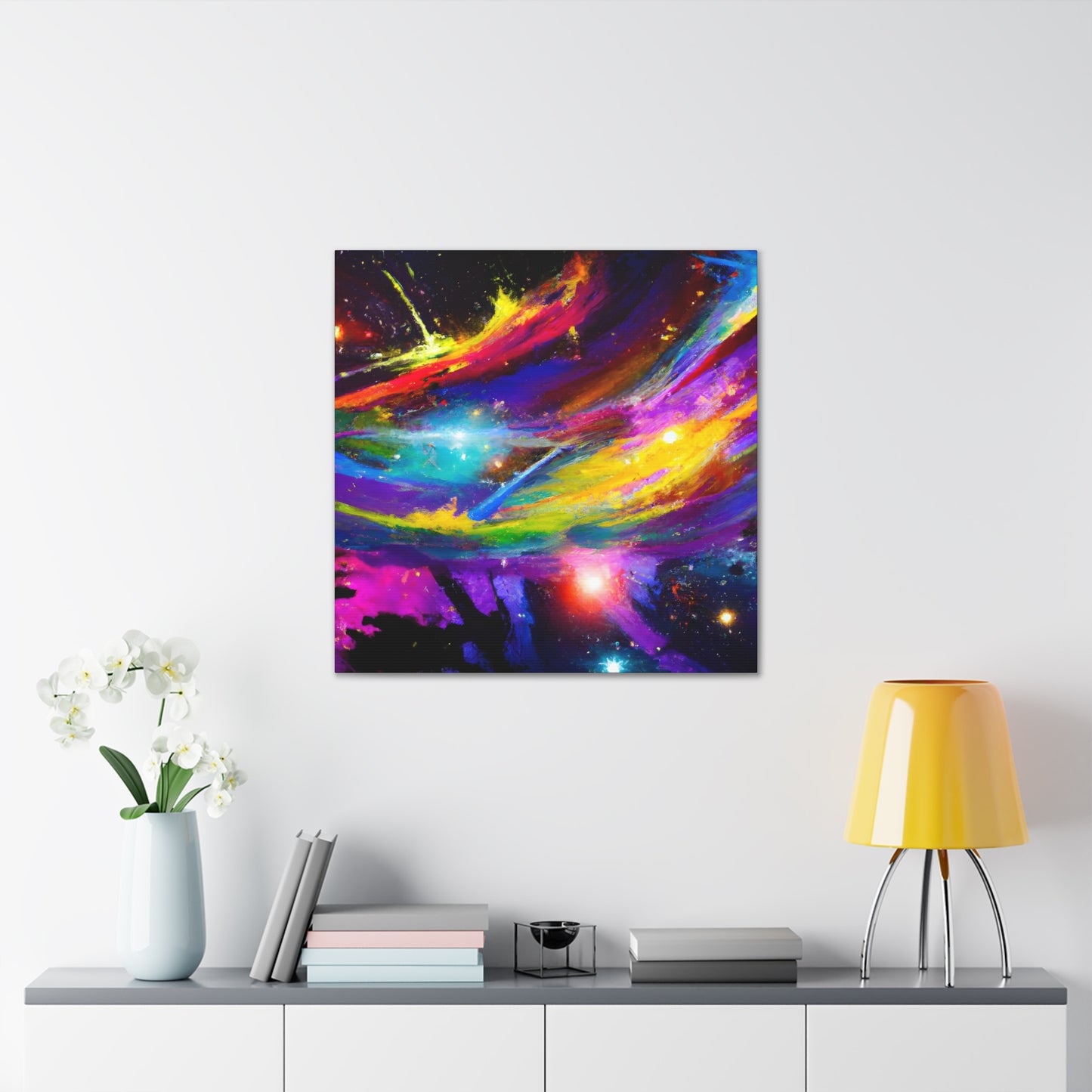 Cosmic Dreamscape Vision - Canvas