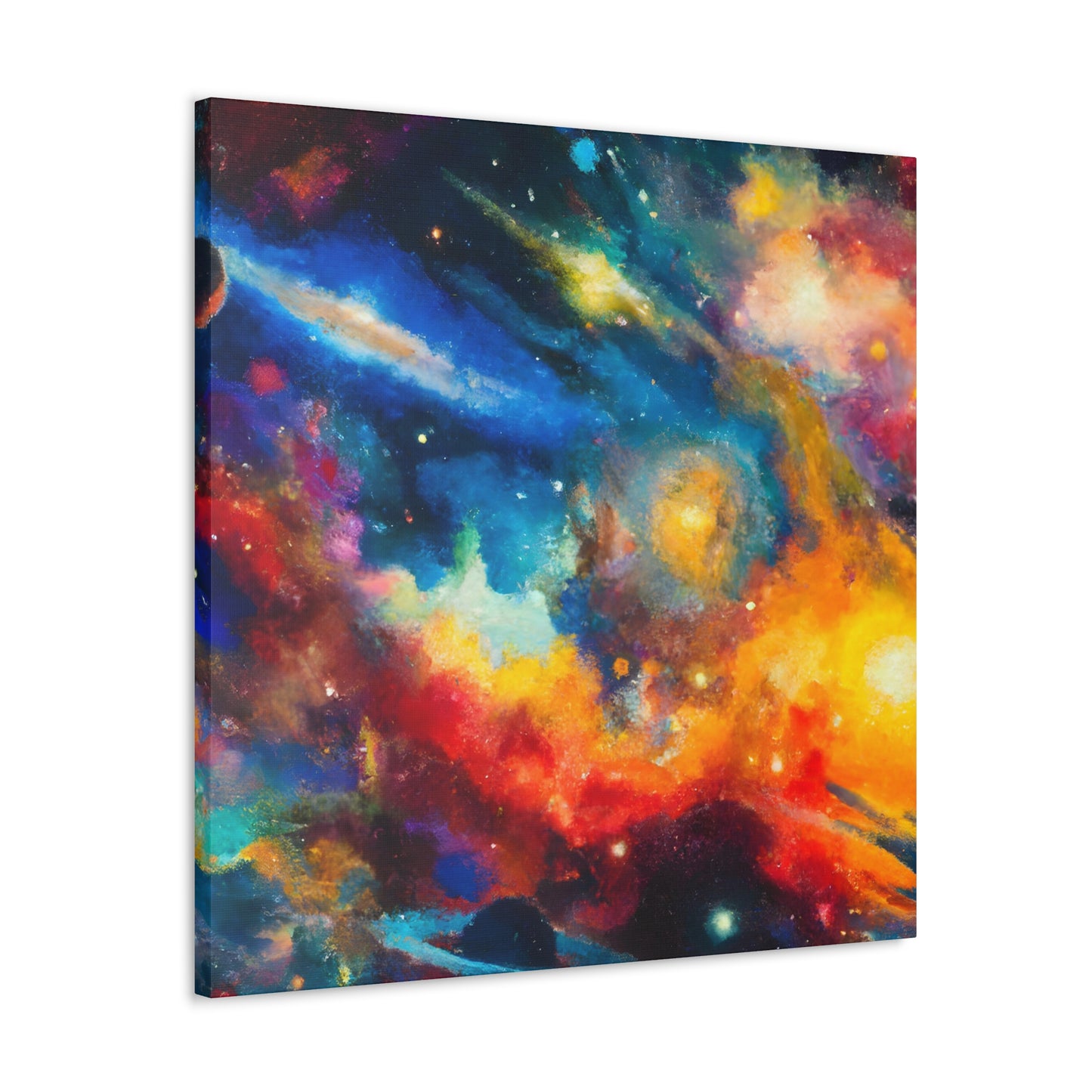 "Cosmic Splendor Paradox" - Canvas