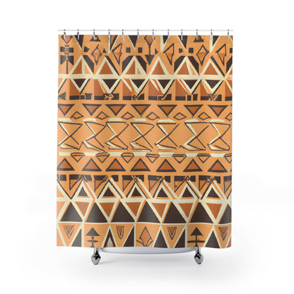 "Aztec Bohemian Shower Curtain: Chic & Trendy!" - Shower Curtain