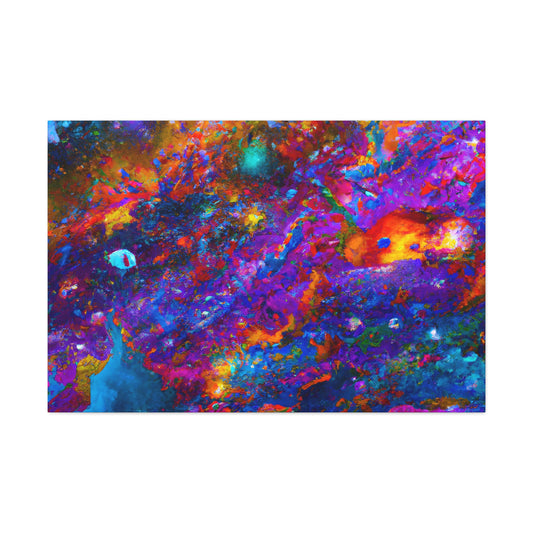 Cosmic Mystery Vortex. - Canvas