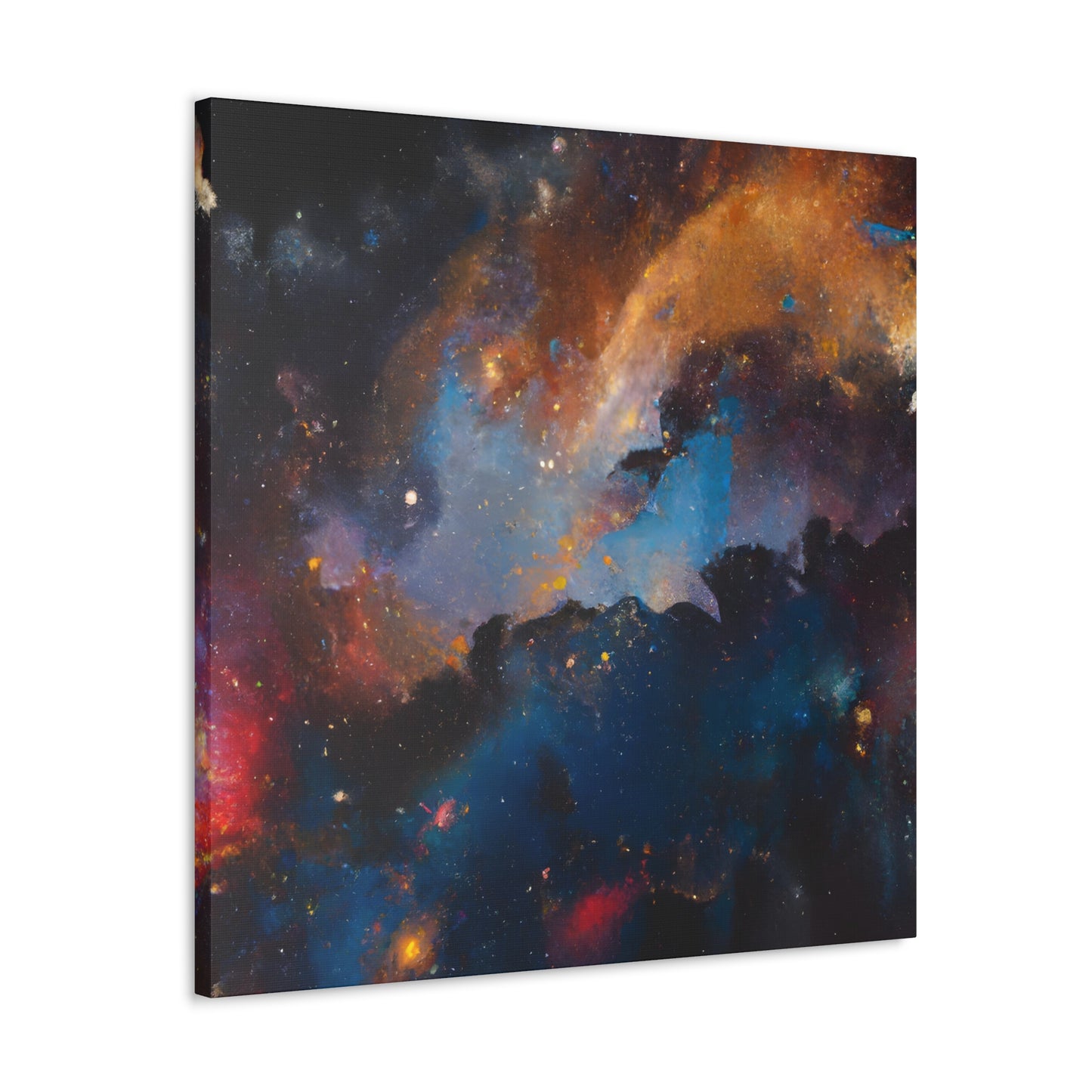 "Cosmic Void Exploration" - Canvas