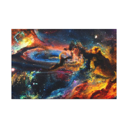 Mysterious Cosmic Voyage - Canvas