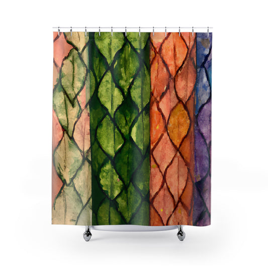 "Bohemian Nature Shower Curtain: Beauty Abounds" - Shower Curtain