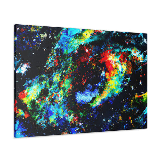 Mysterious Celestial Whirlpool - Canvas