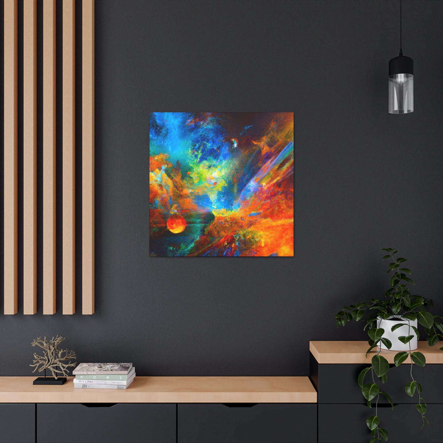 Mysterious Cosmic Odyssey - Canvas