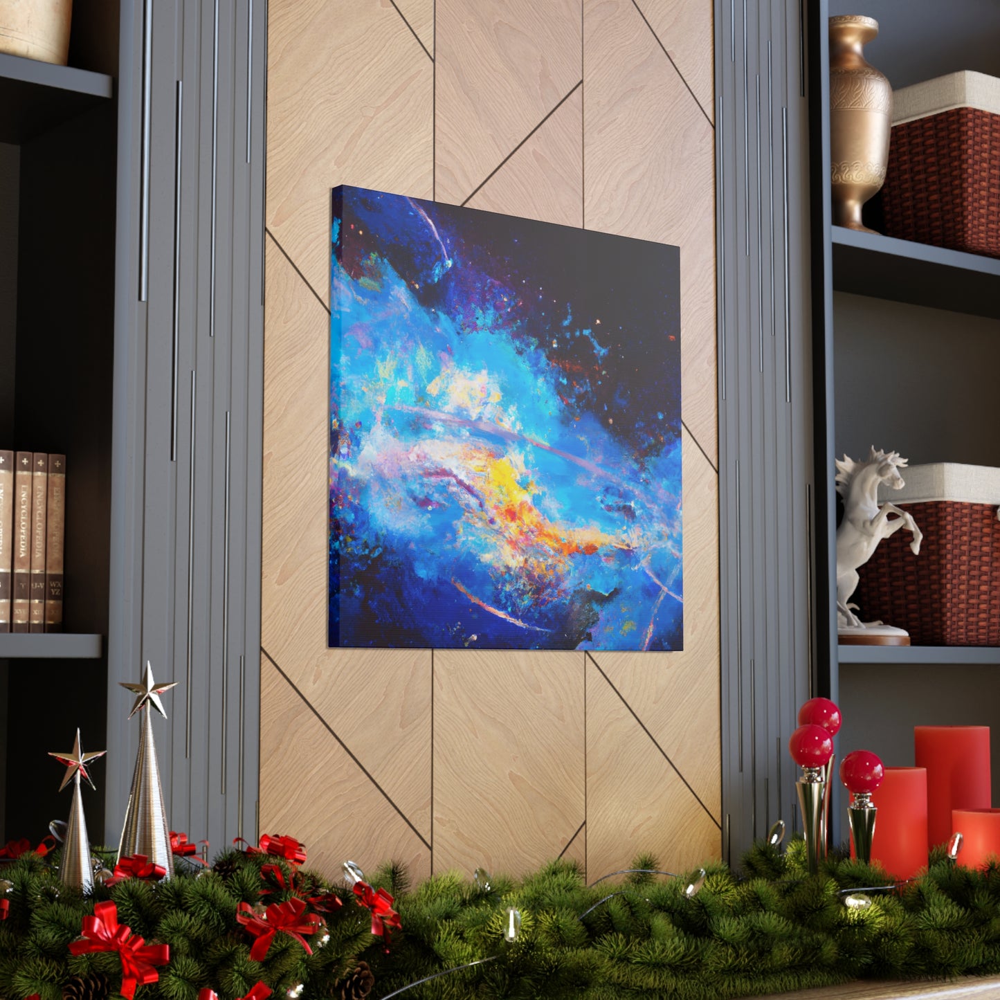 Mysterious Celestial Migration - Canvas