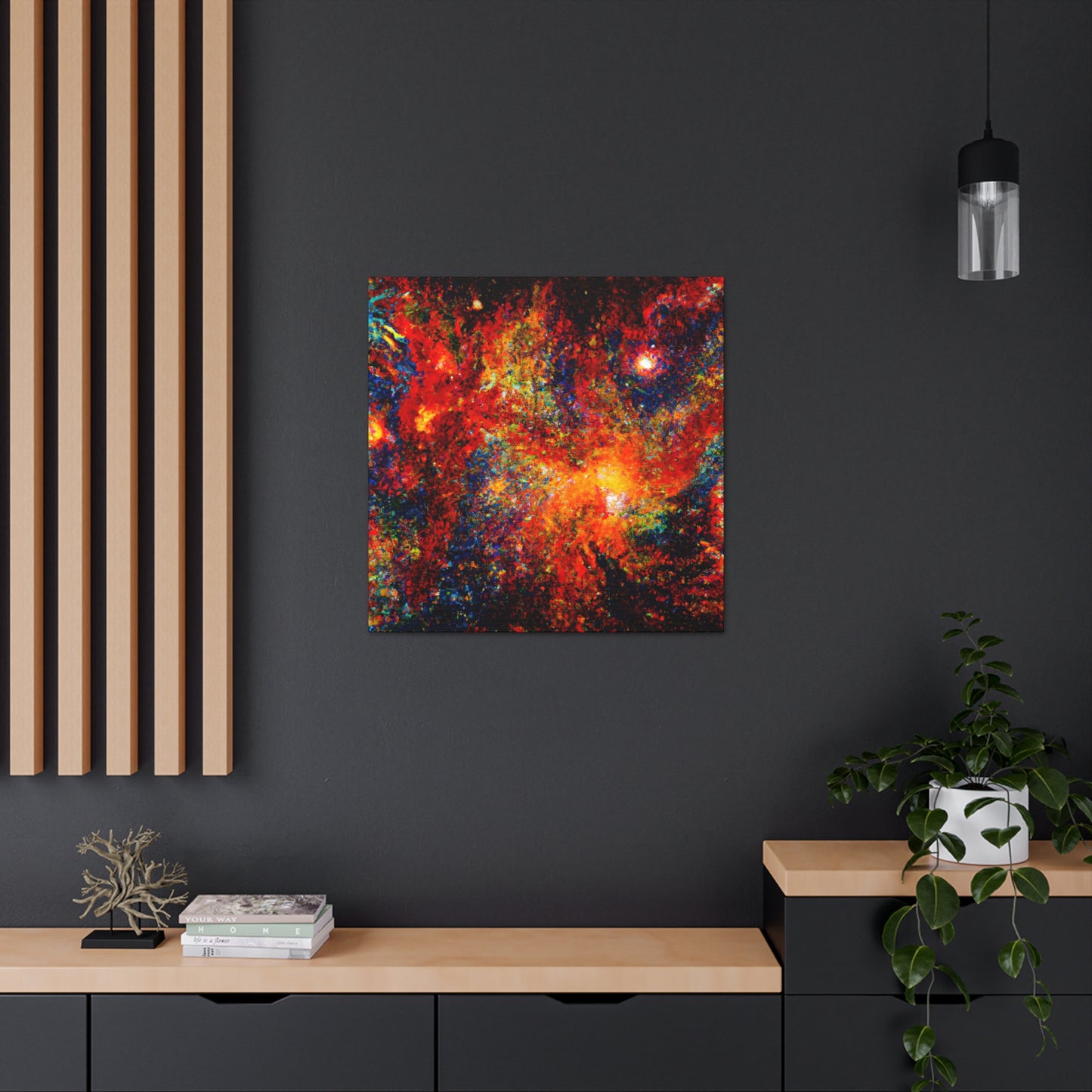 Cosmic Dreamscape Exploration - Canvas