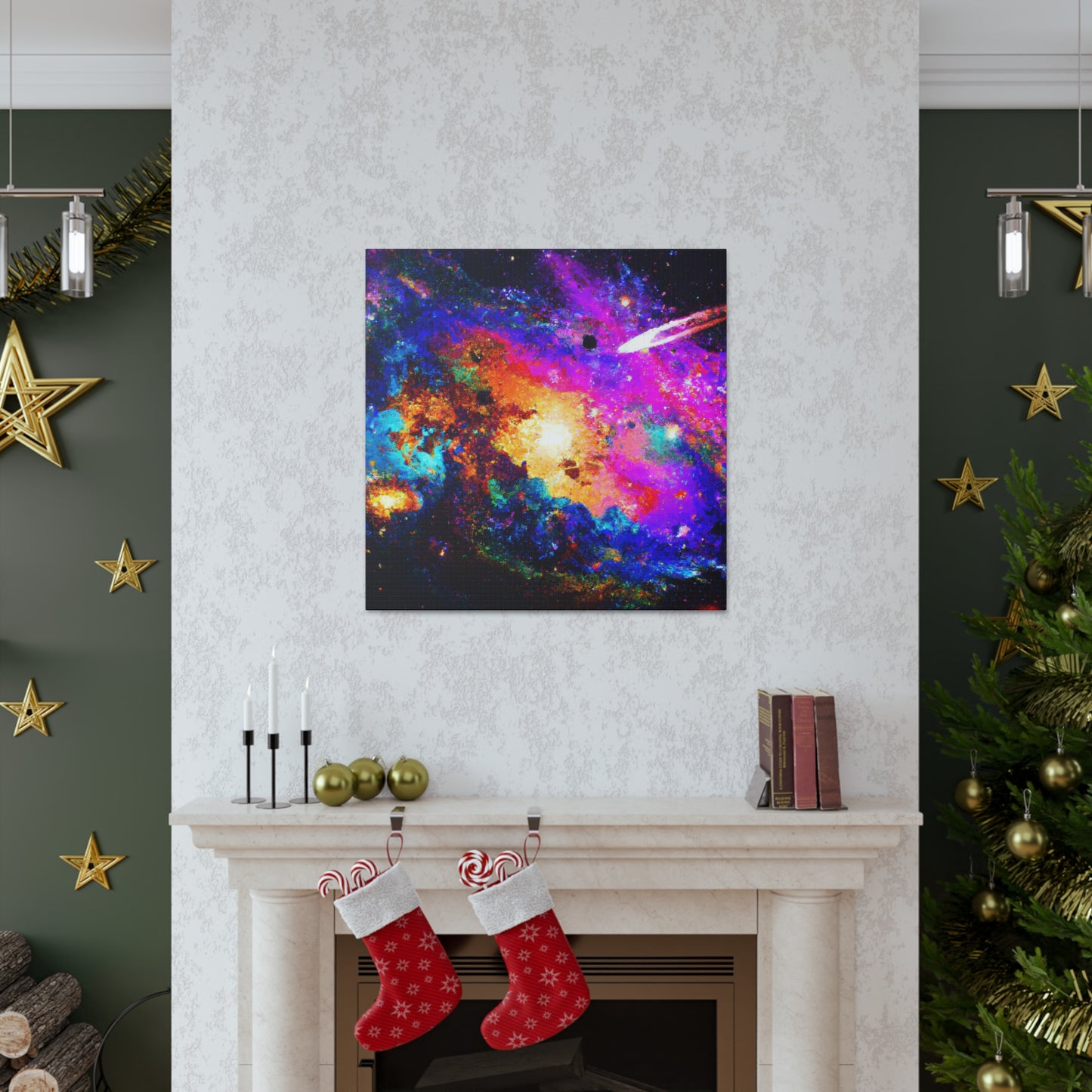 Cosmic Splendor Symphony - Canvas