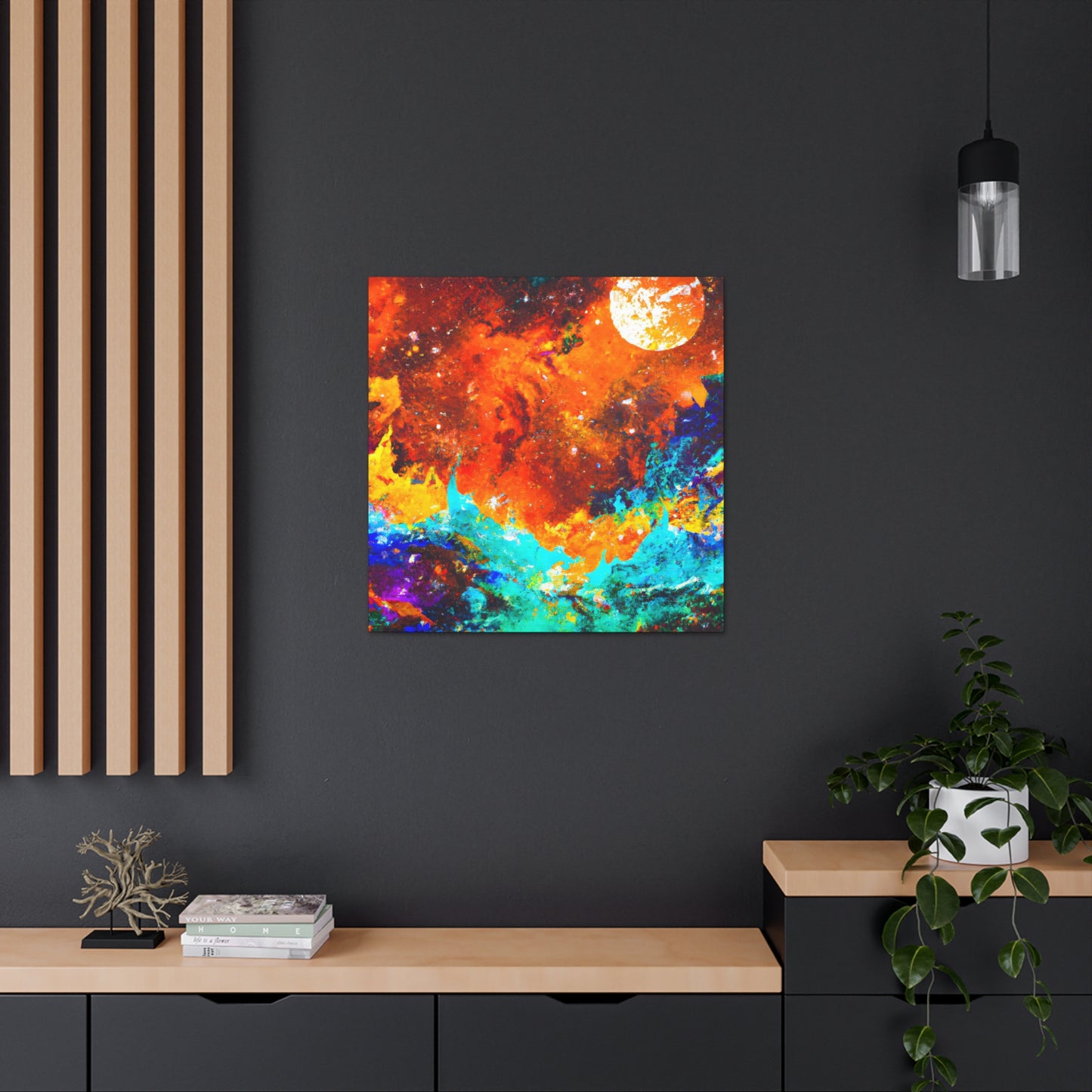 "Starlit Interdimensional Dream." - Canvas