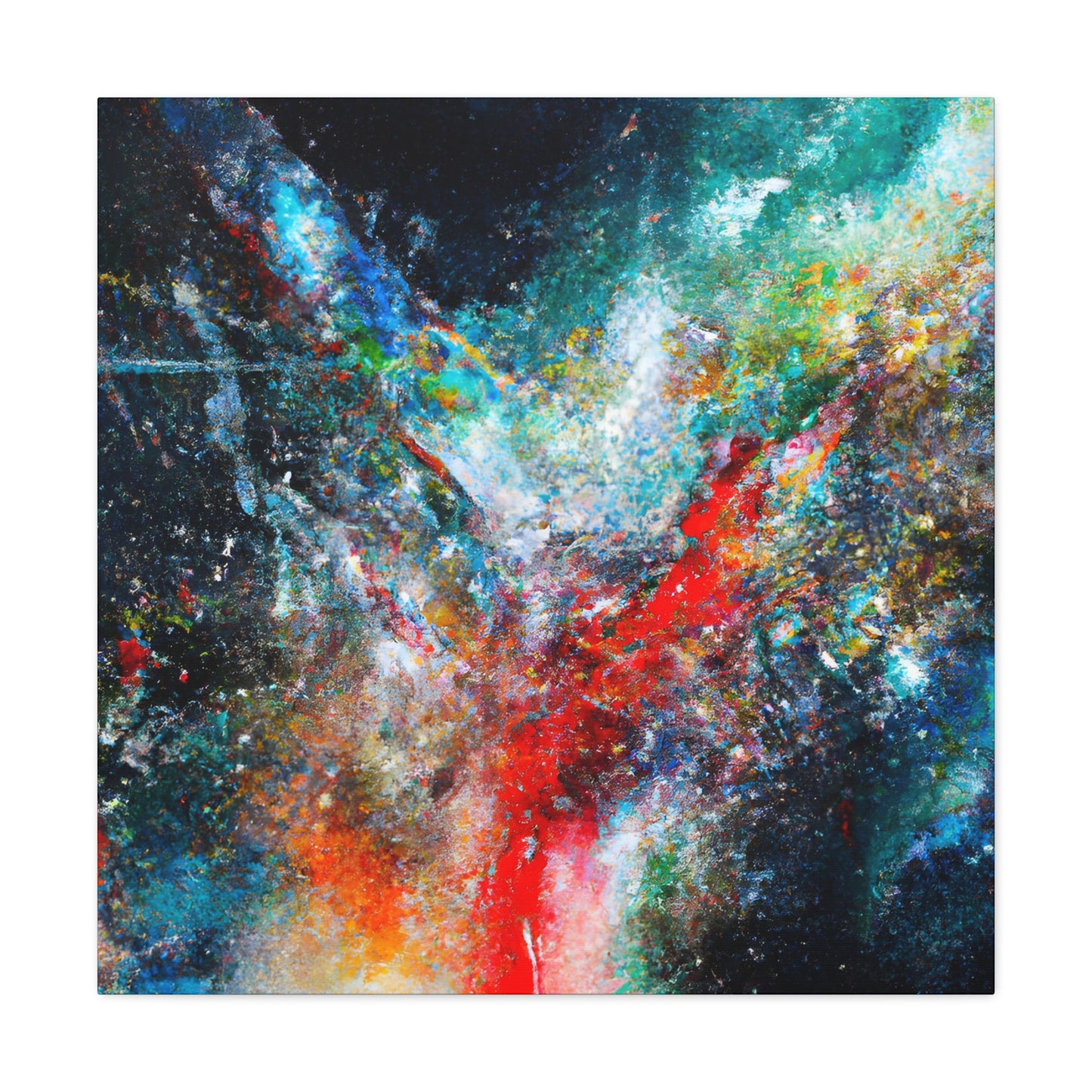 Cosmic Untamed Splendor. - Canvas