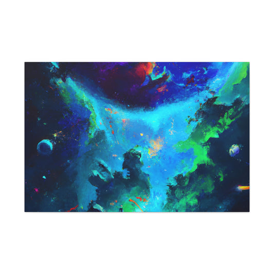 Cosmic Radiance Nebula - Canvas