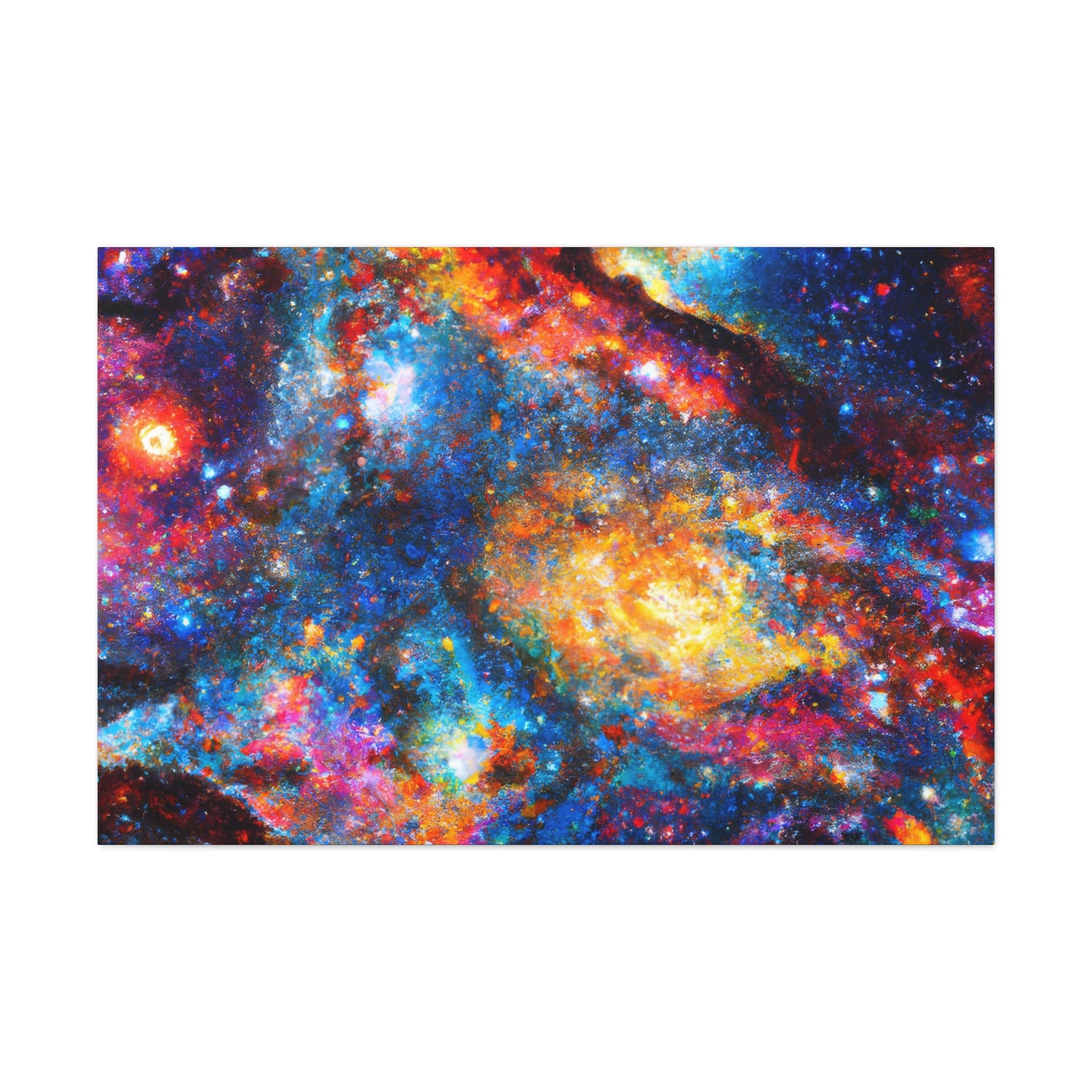 "Cosmic Dreamscape Paradox" - Canvas