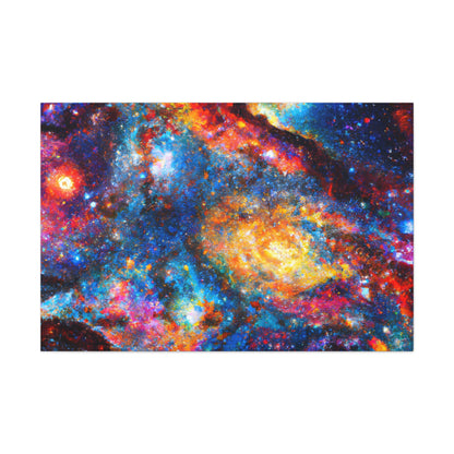 "Cosmic Dreamscape Paradox" - Canvas