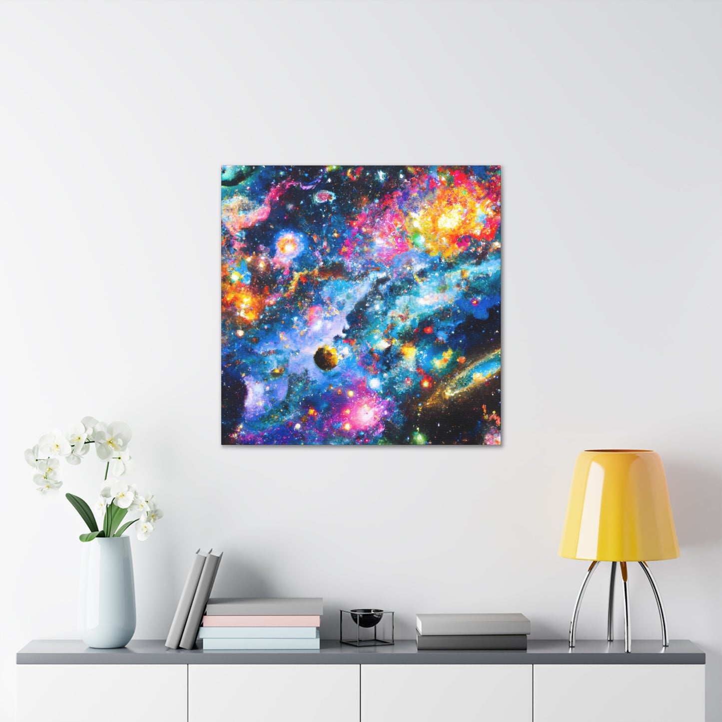 "Cosmic Dreamscape Vision" - Canvas