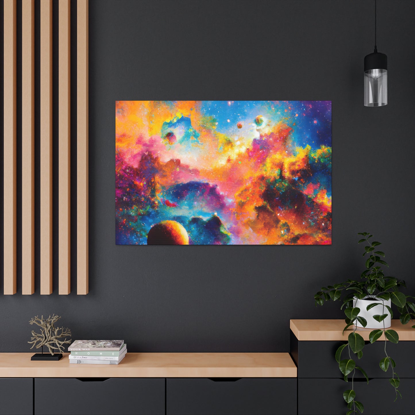 Cosmic Dreamscape Visions - Canvas