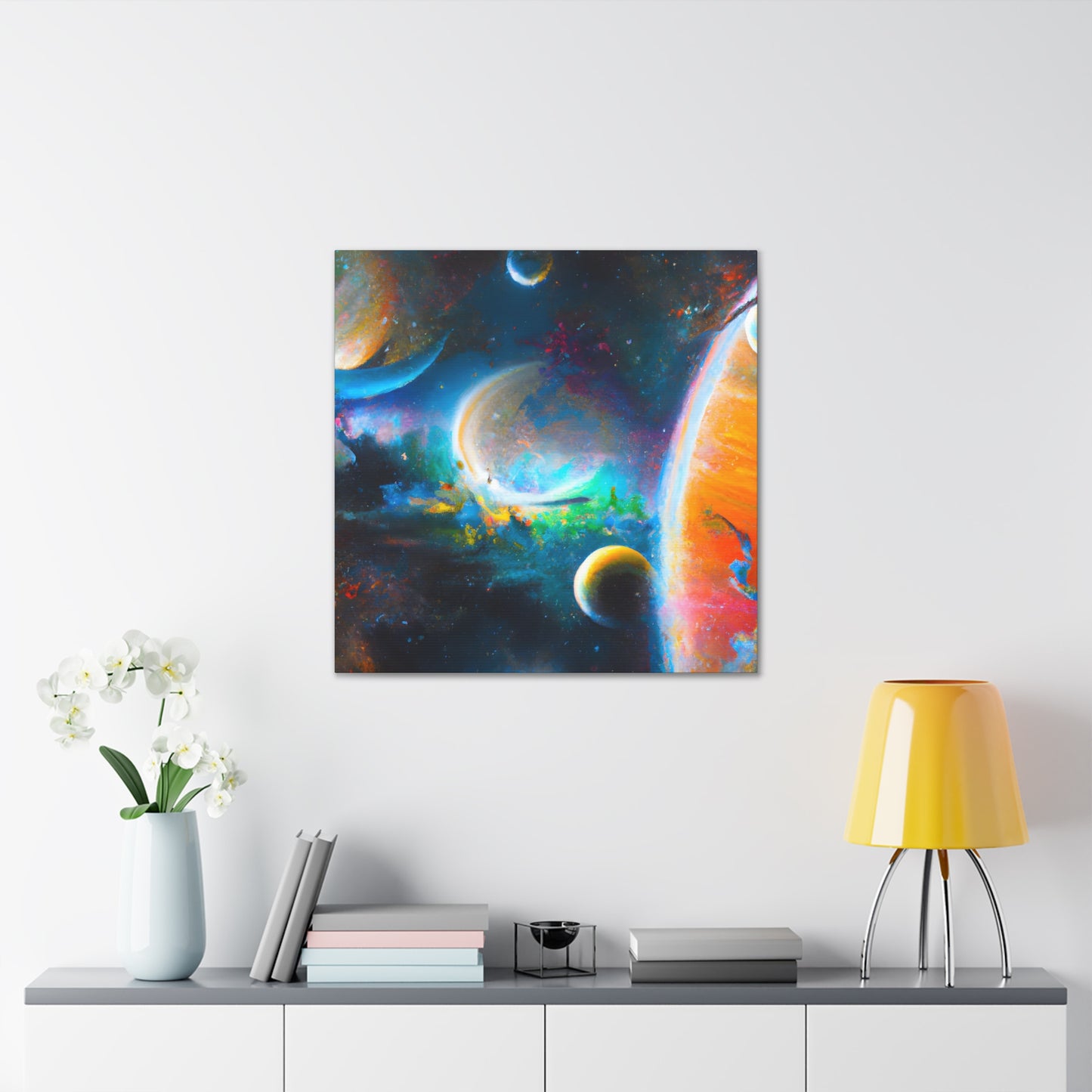 Cosmic Celestial Splendor - Canvas