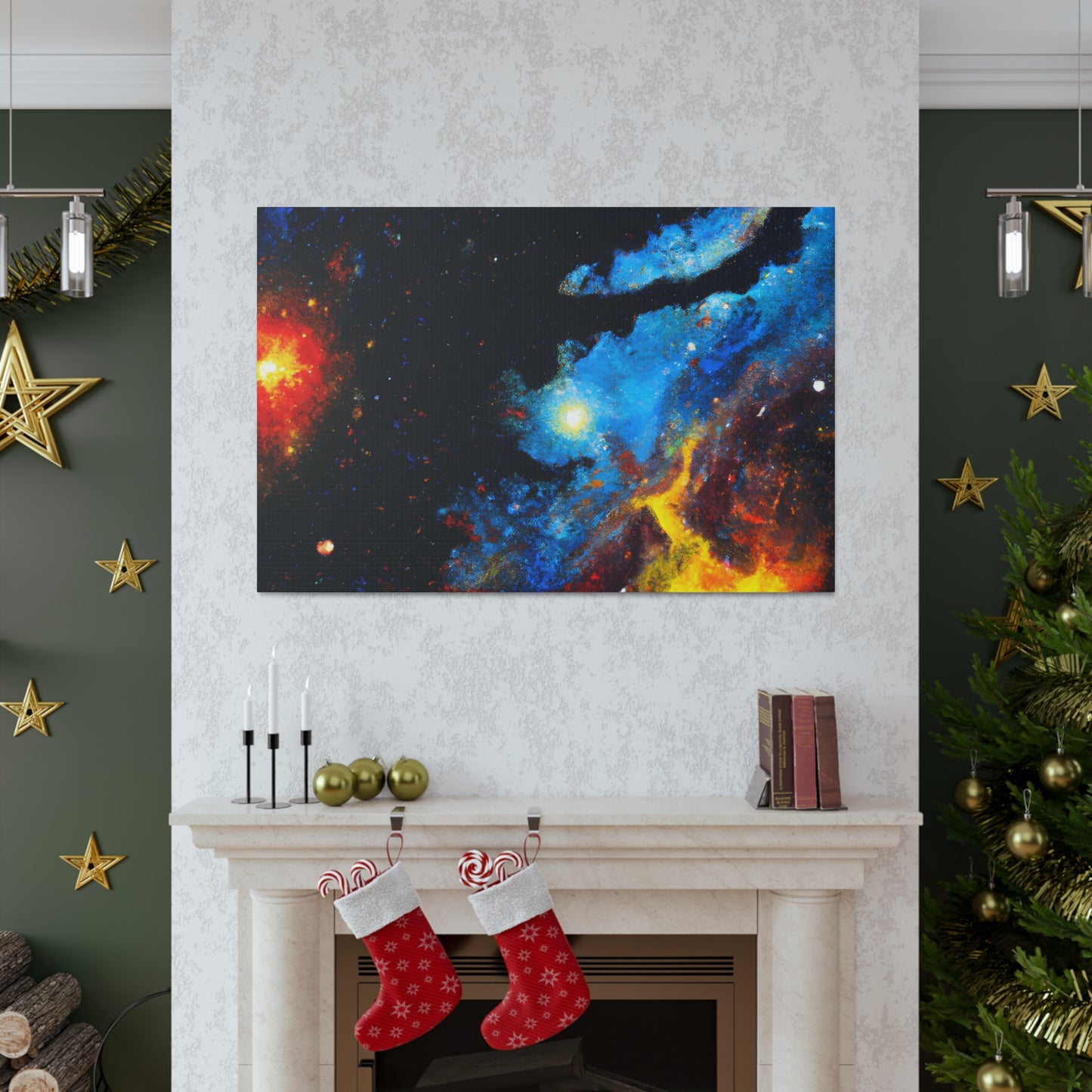 "Cosmic Wonderland Expanse" - Canvas