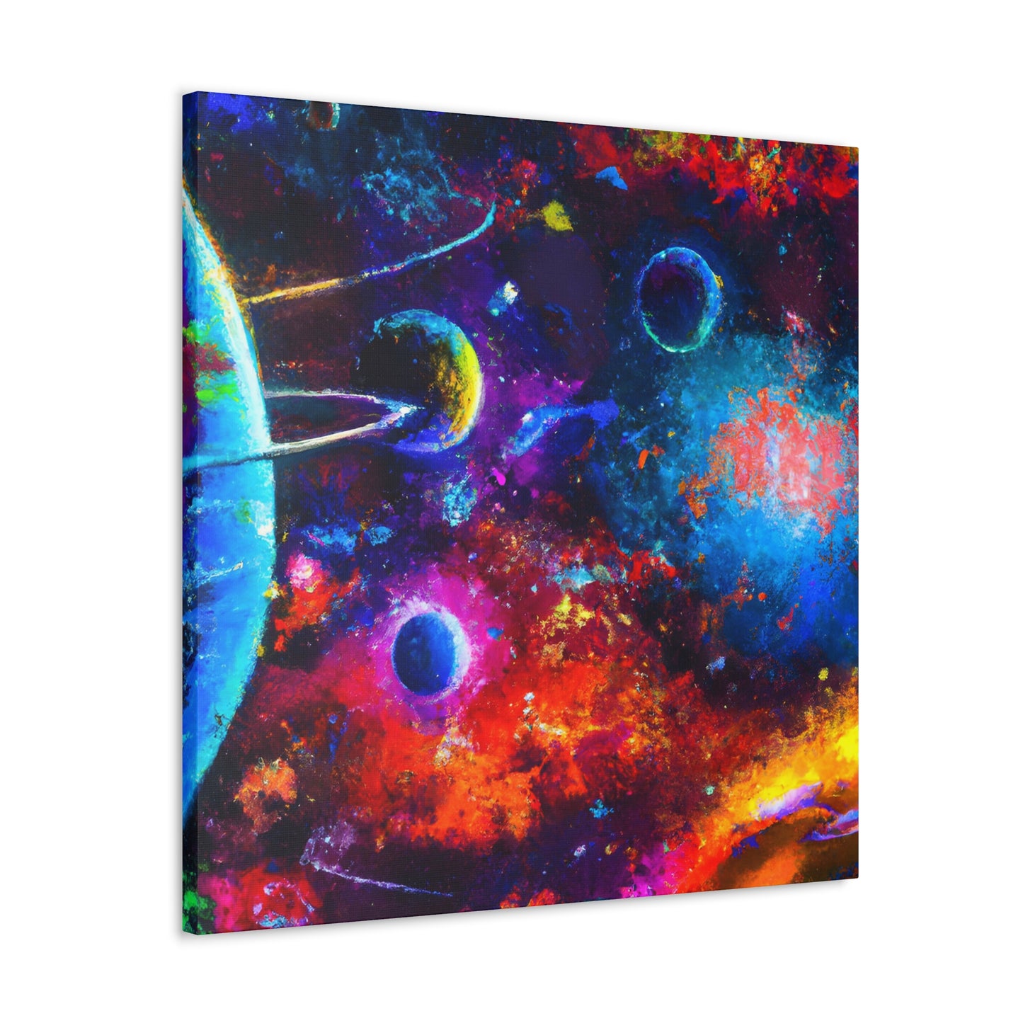 "Night Cosmic Anomaly" - Canvas