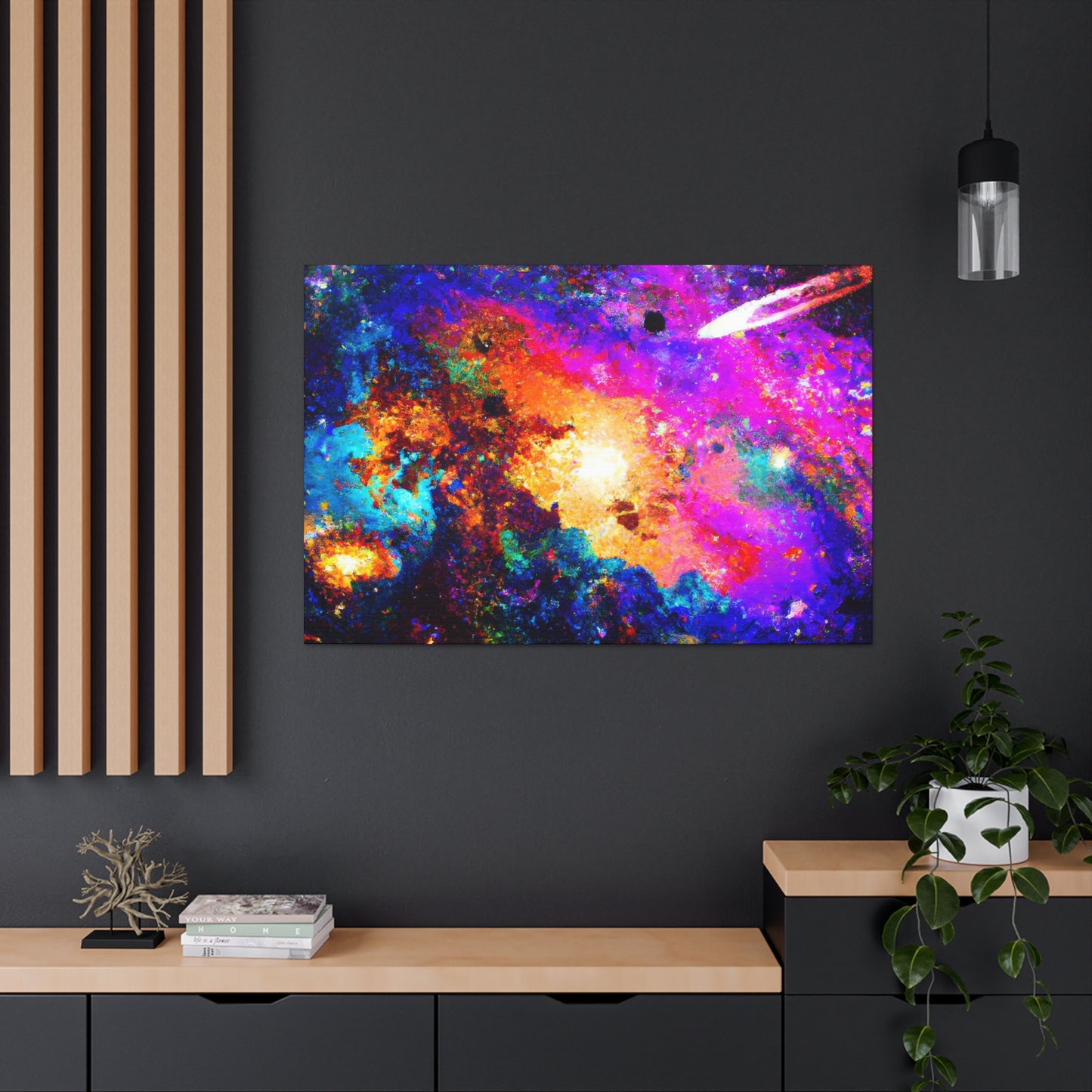 Cosmic Splendor Symphony - Canvas