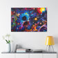 Cosmic Expressionist Mystery. - Canvas