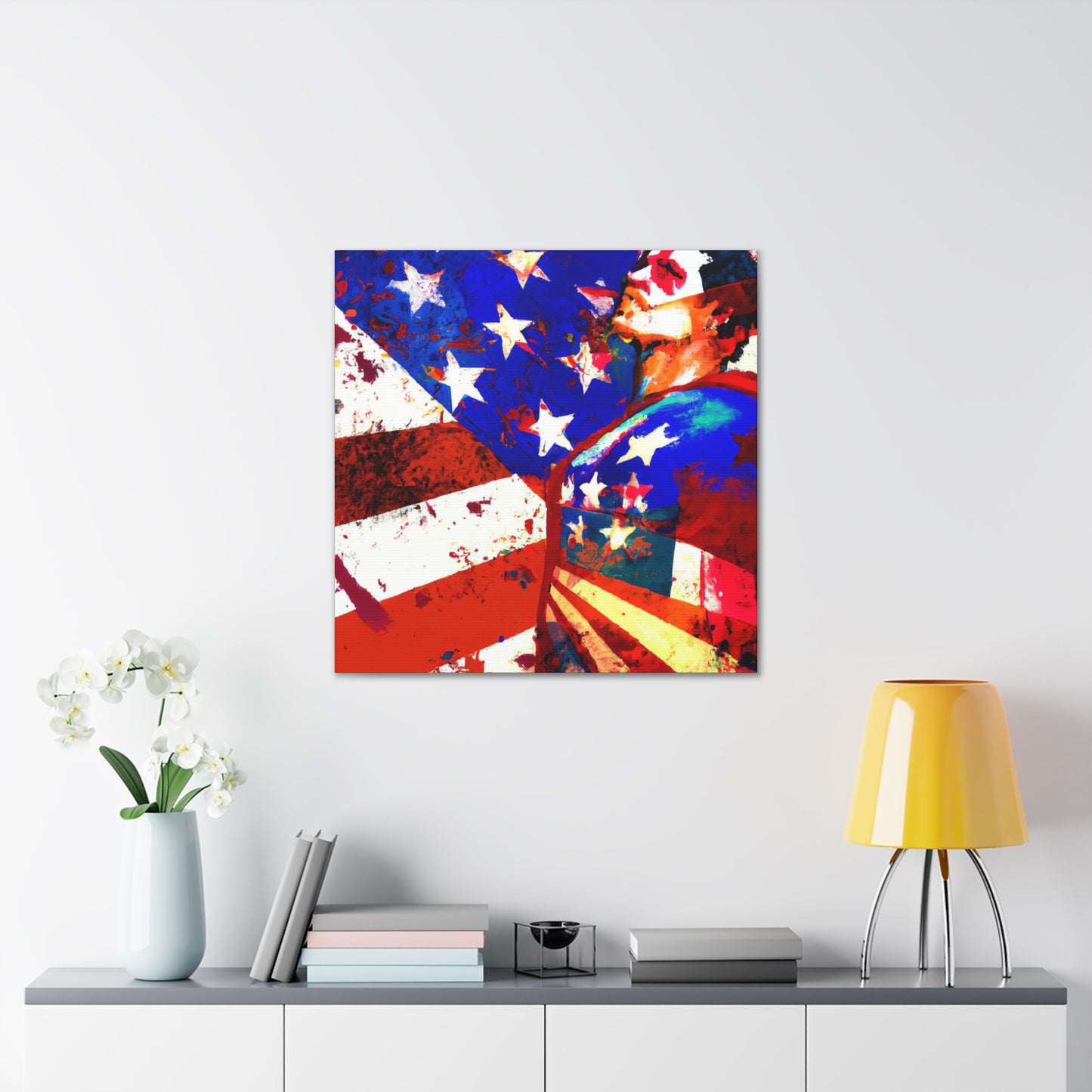 Star Spangled. - Canvas