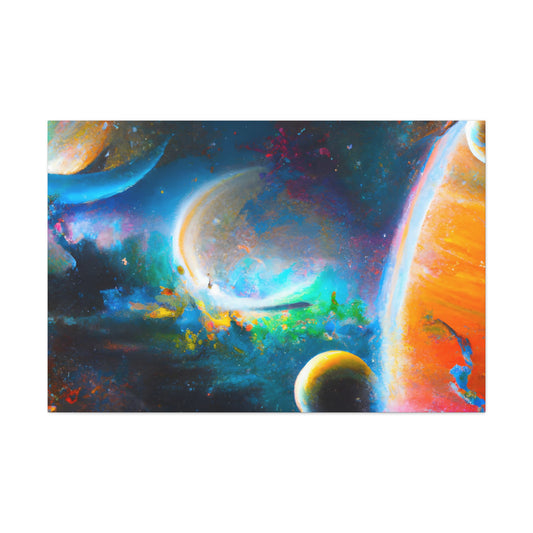 Cosmic Celestial Splendor - Canvas