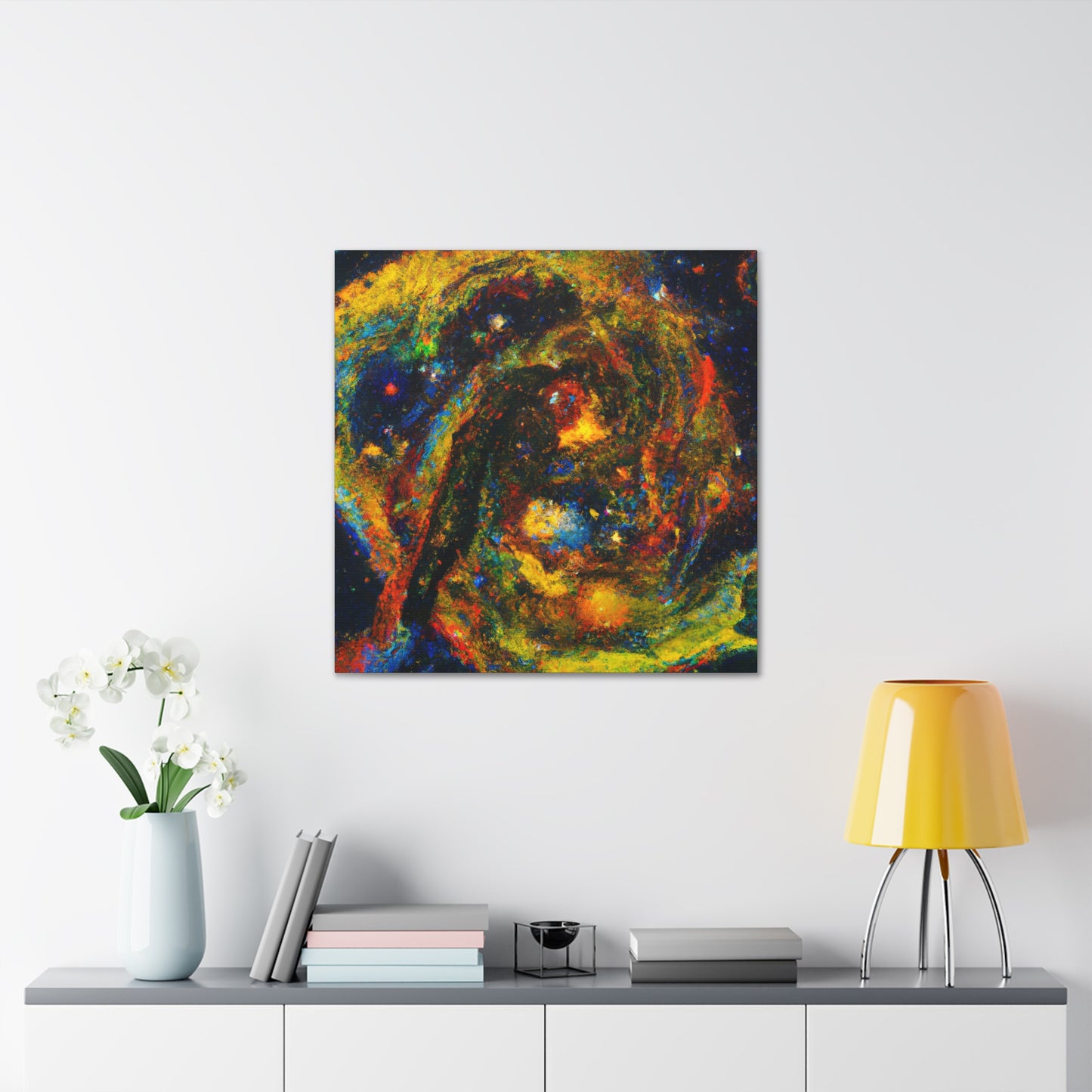 Cosmic Abstract Ambiguity - Canvas