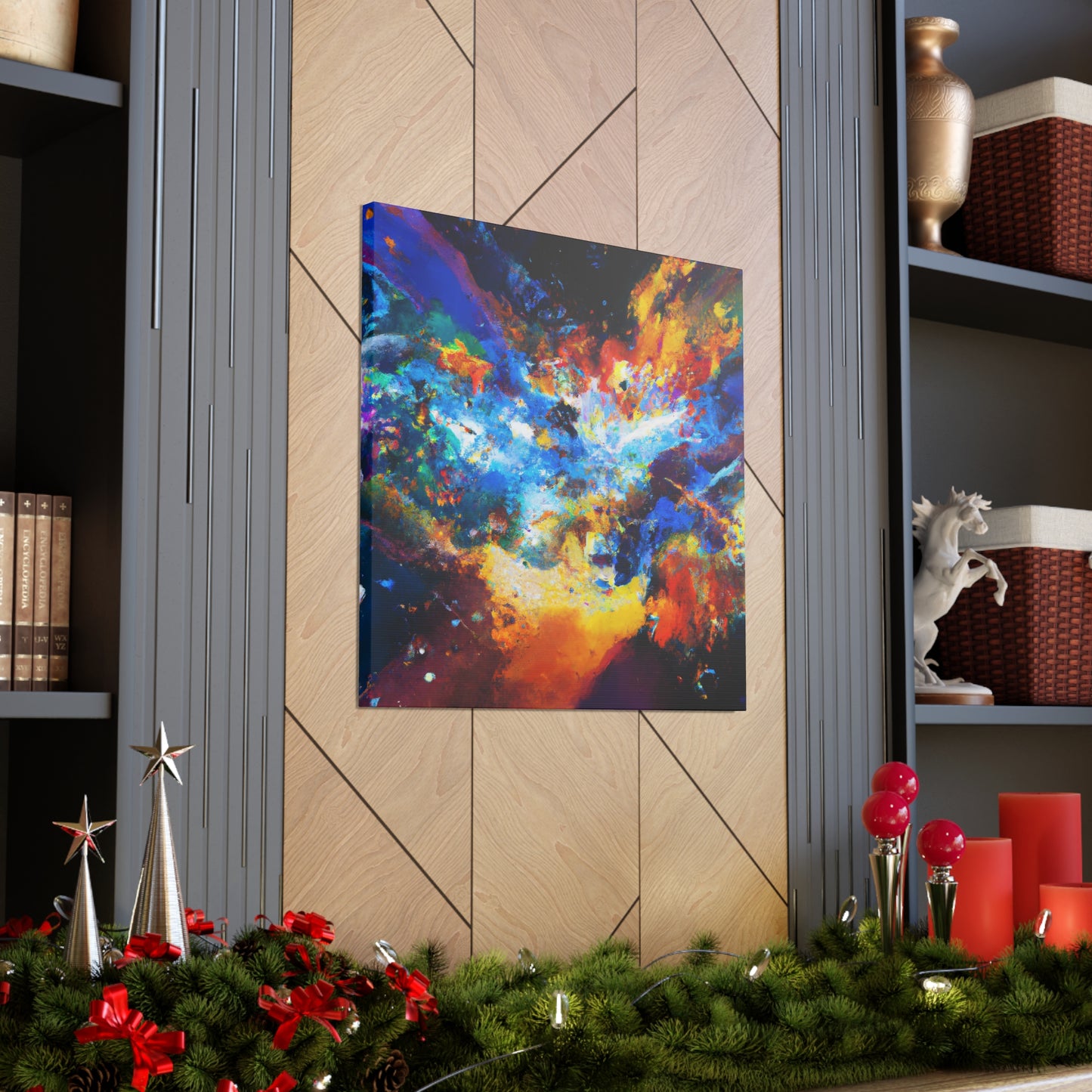 Cosmic Dreamscape Vision - Canvas