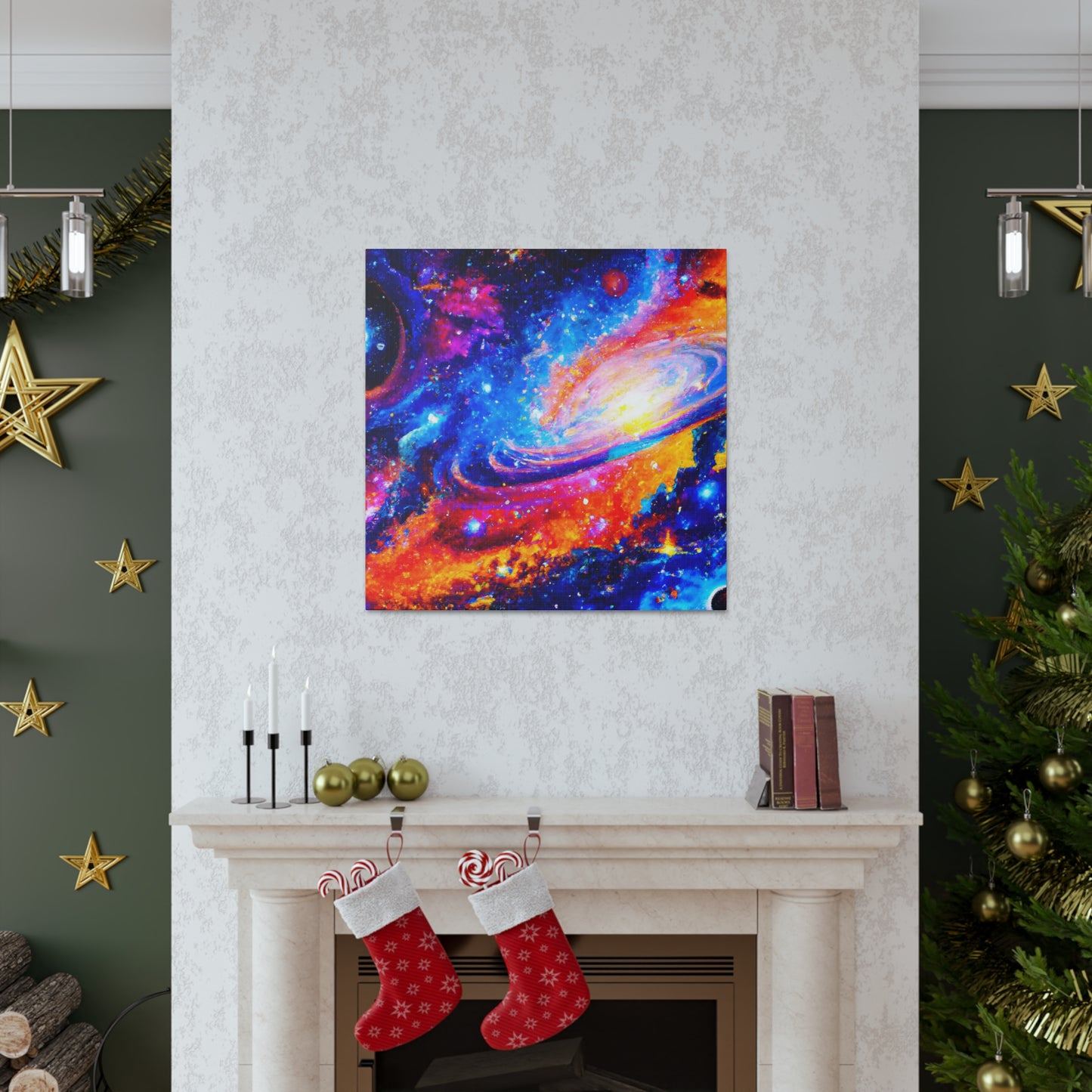 Cosmic Expressionscape - Canvas