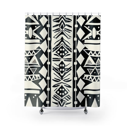 "Unique Aztec Boho Shower Curtain!" - Shower Curtain