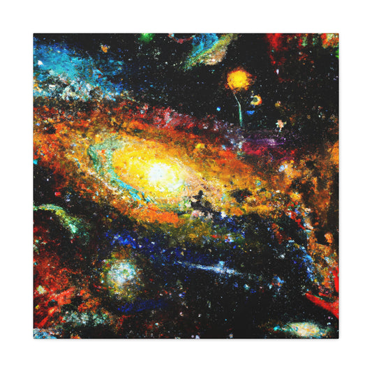 Cosmic Dreamscape Fusion. - Canvas